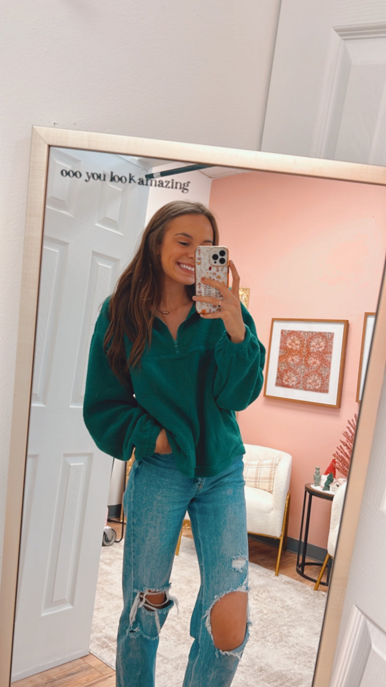 Evergreen Quarter Zip