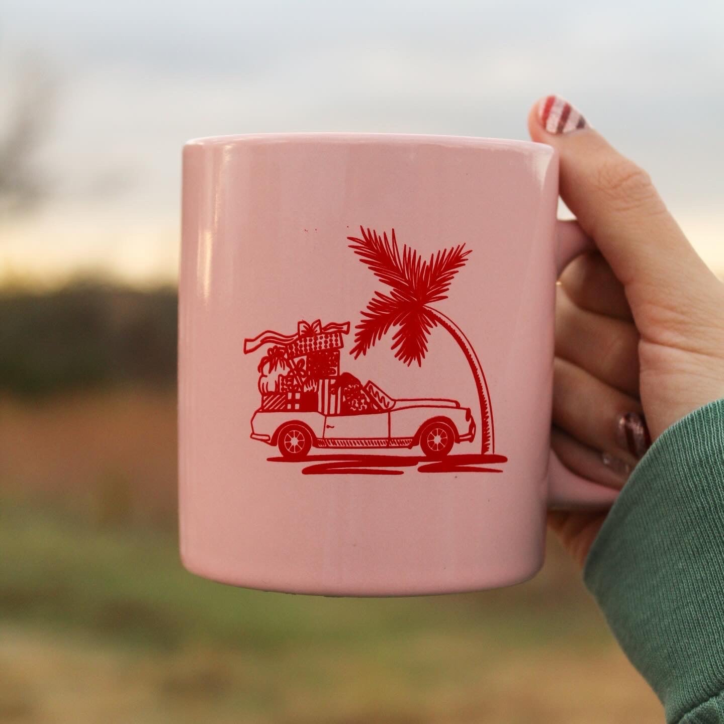 California Santa Mug