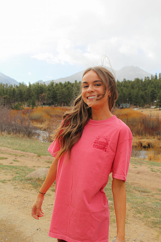 Sunset Chasin Watermelon Tee