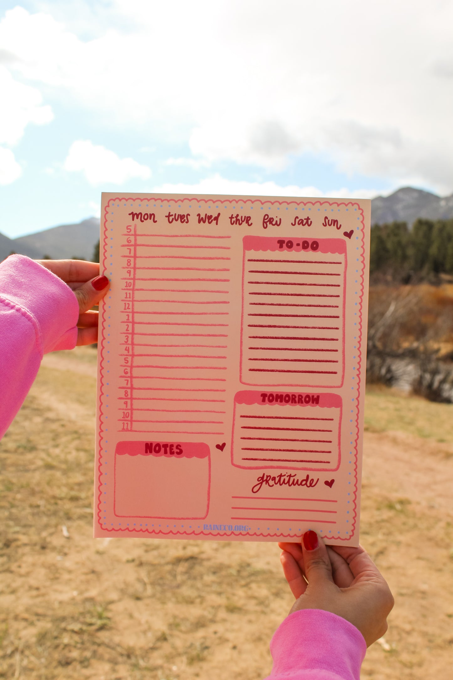 Daily Delight Jumbo Notepad