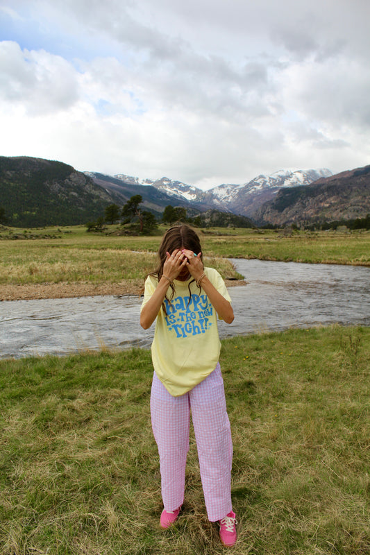 Happy is the New Rich Tee