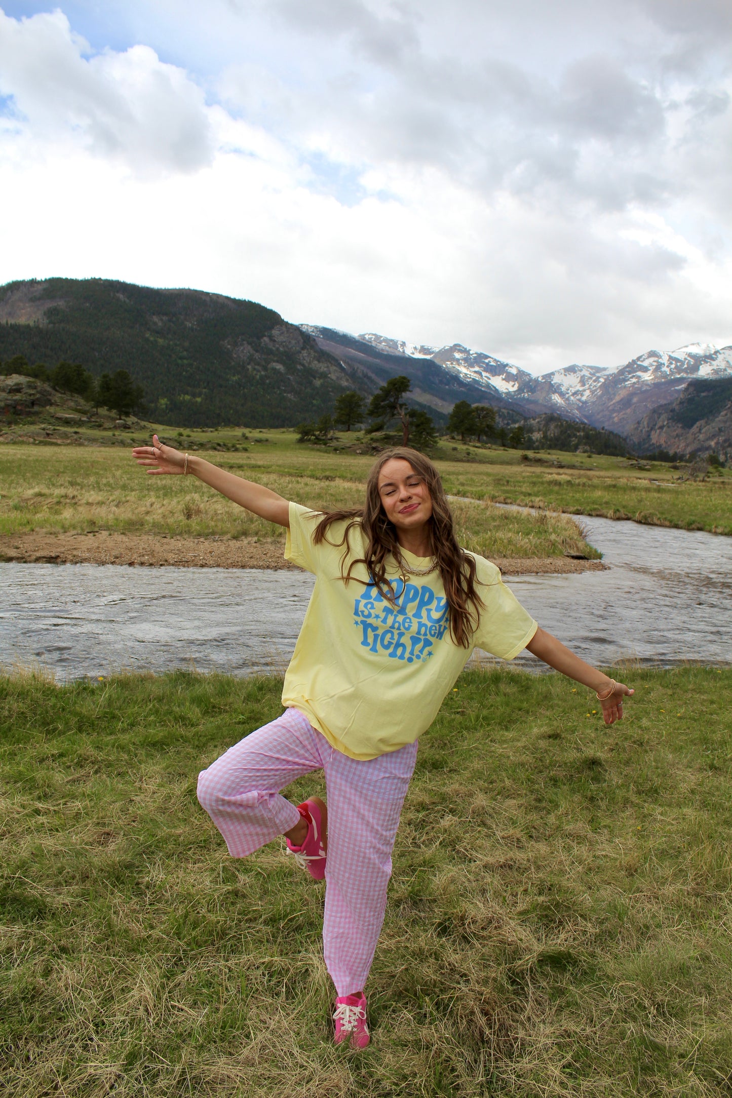 Happy is the New Rich Tee