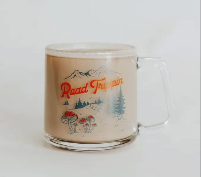 Road Trippin Glass Mug