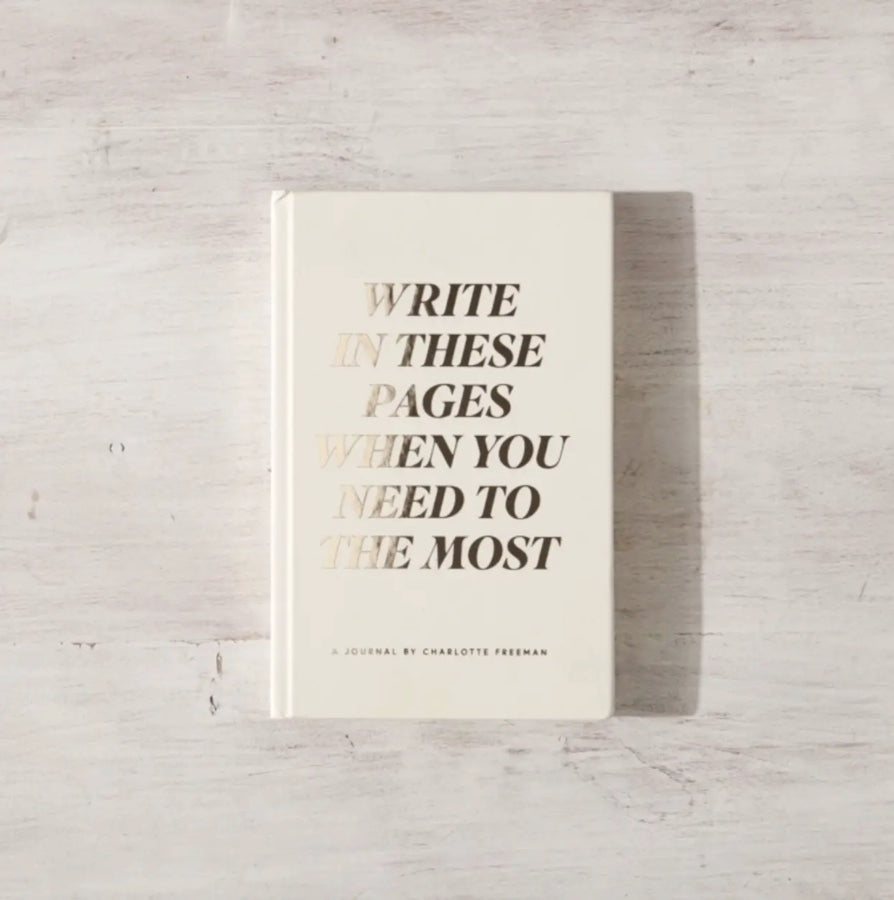 Journal For When You Need It Most