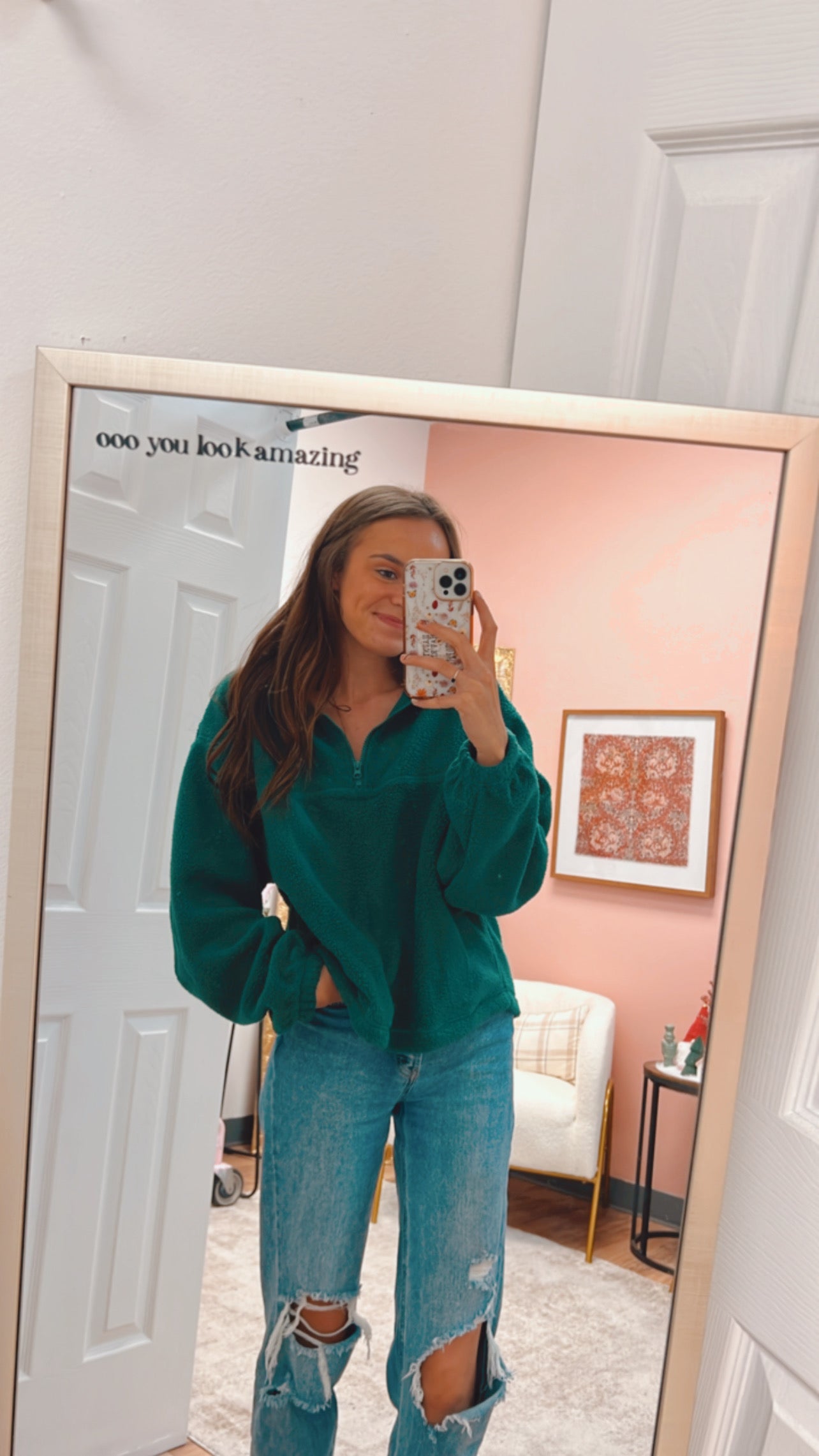Evergreen Quarter Zip
