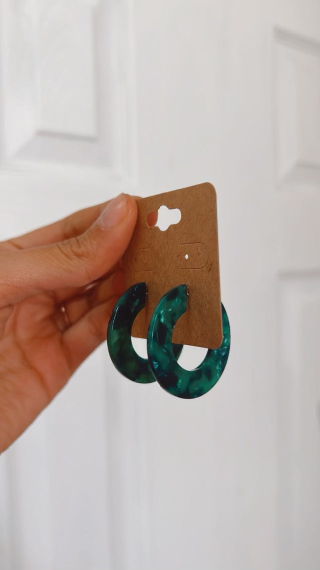 Emerald Earrings