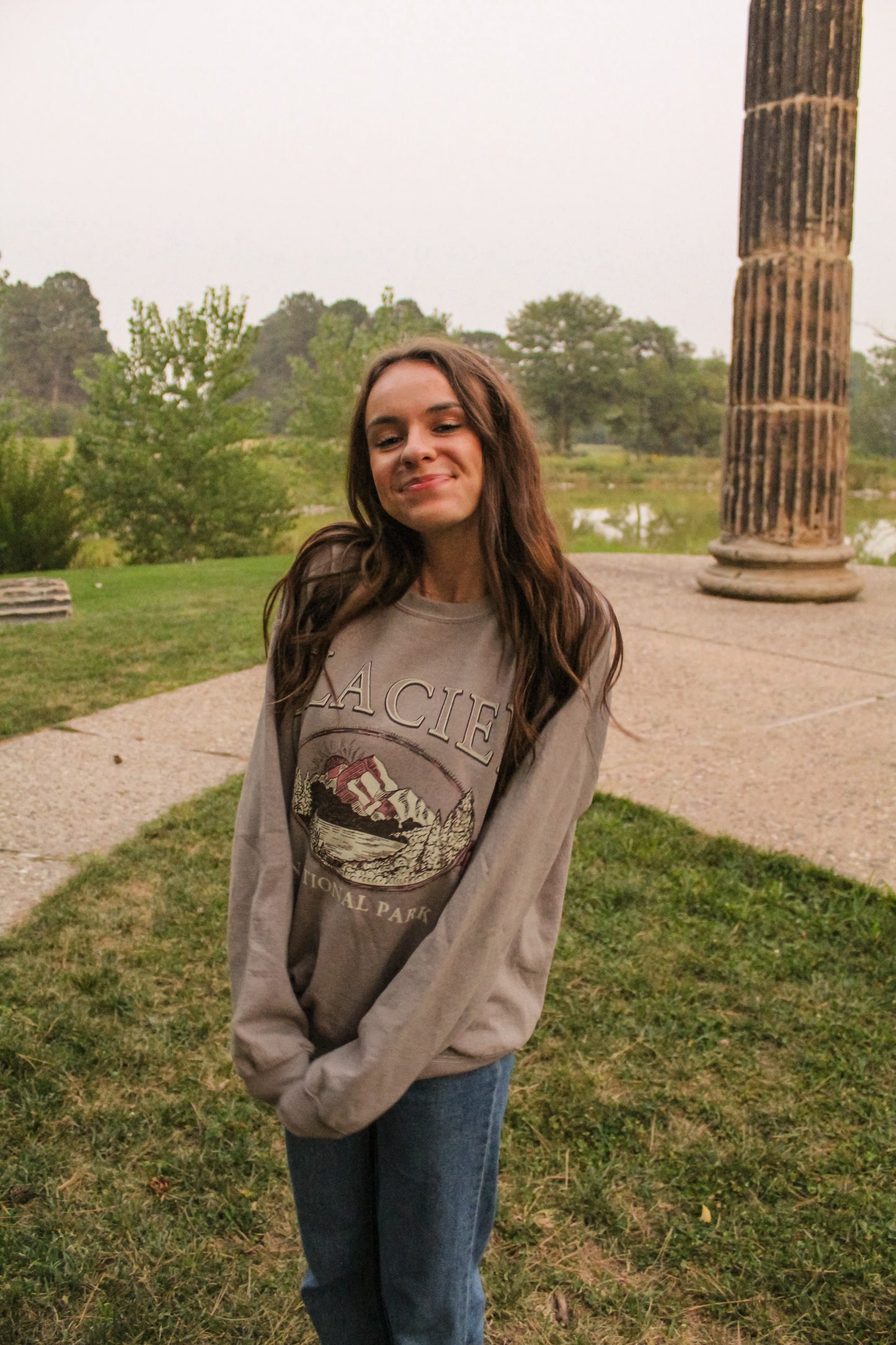 Glacier Vintage Crewneck Sweatshirt