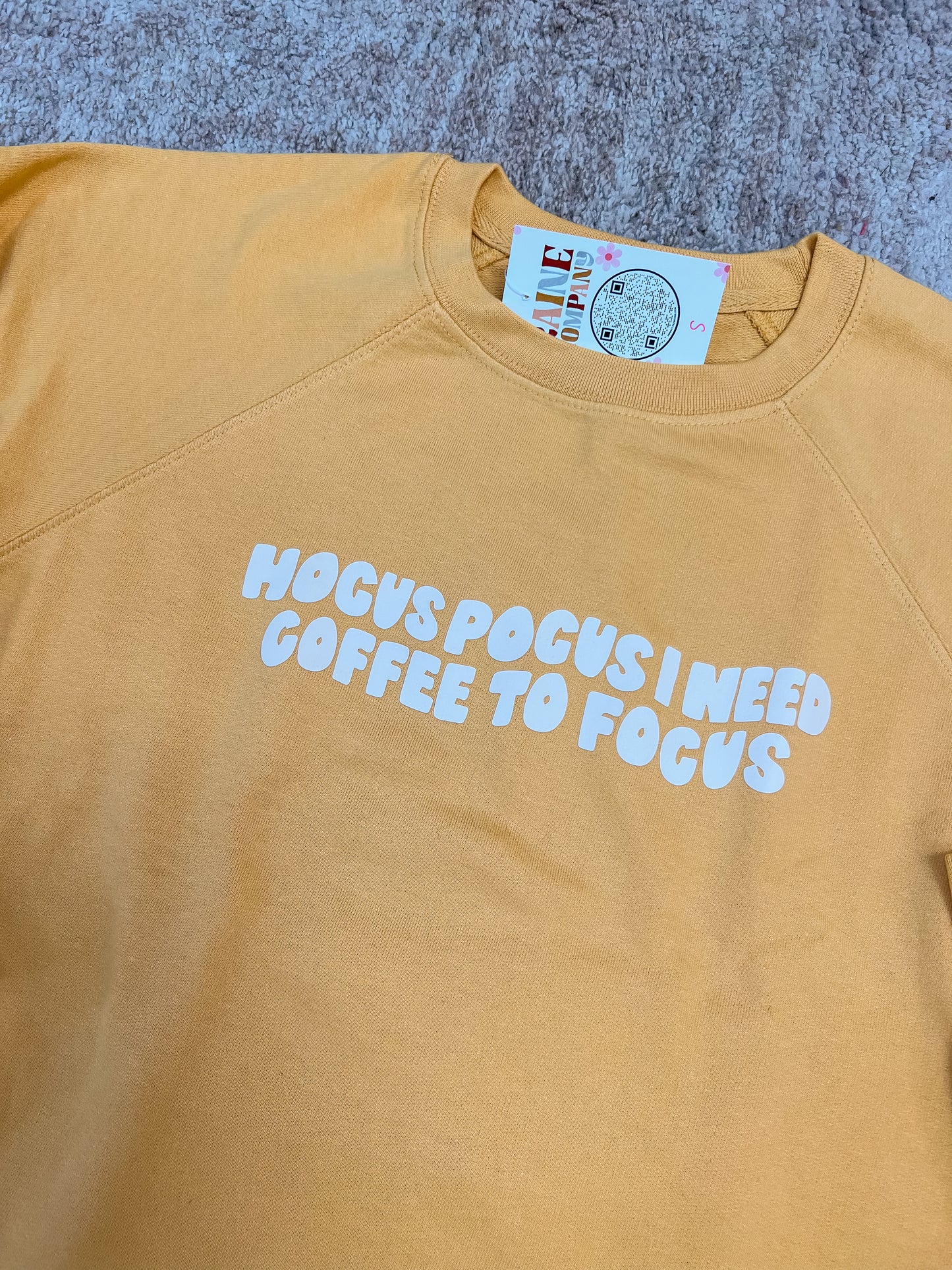 Hocus Pocus I Need Coffee To Focus Crew