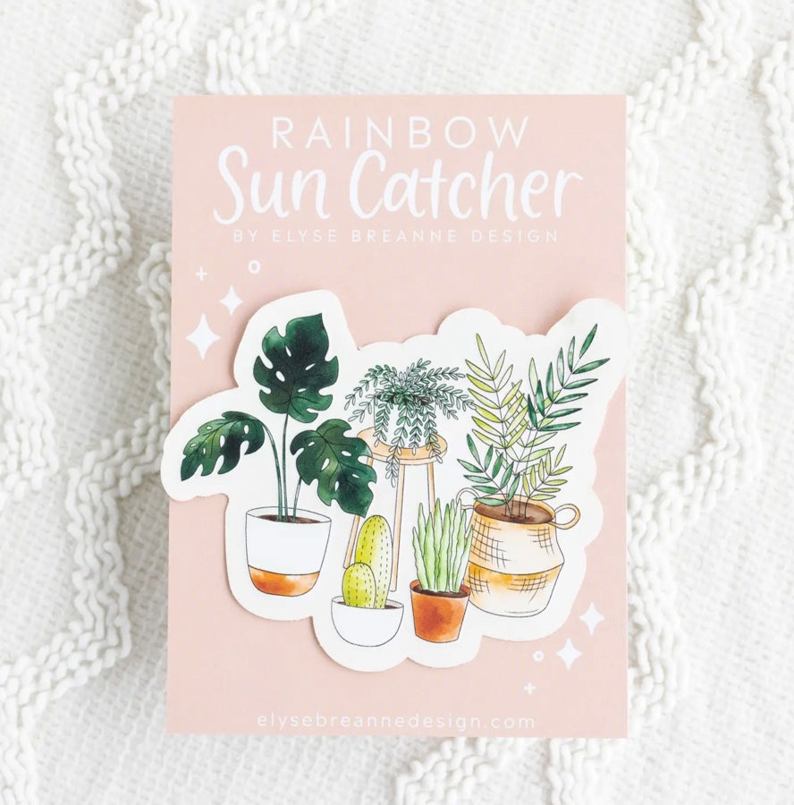 Boho Plant Suncatcher