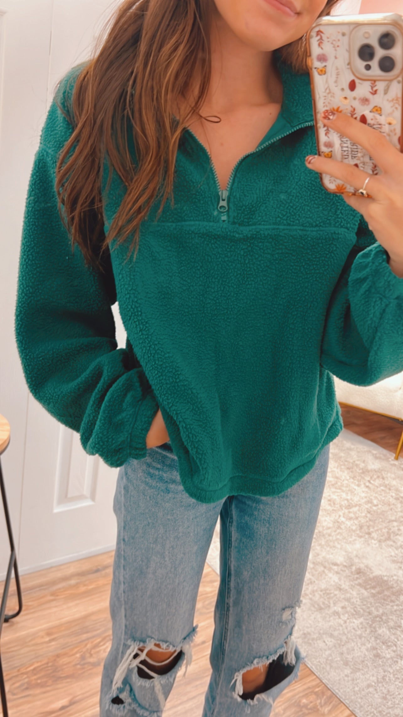 Evergreen Quarter Zip