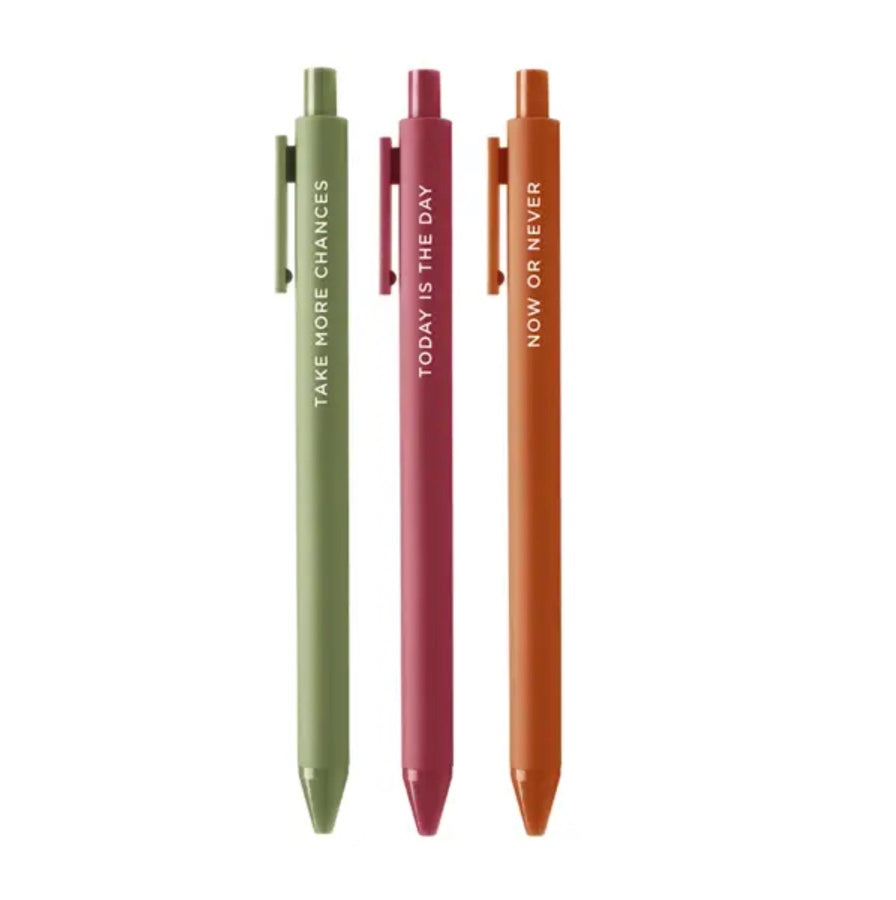 Now or Never Pen Set