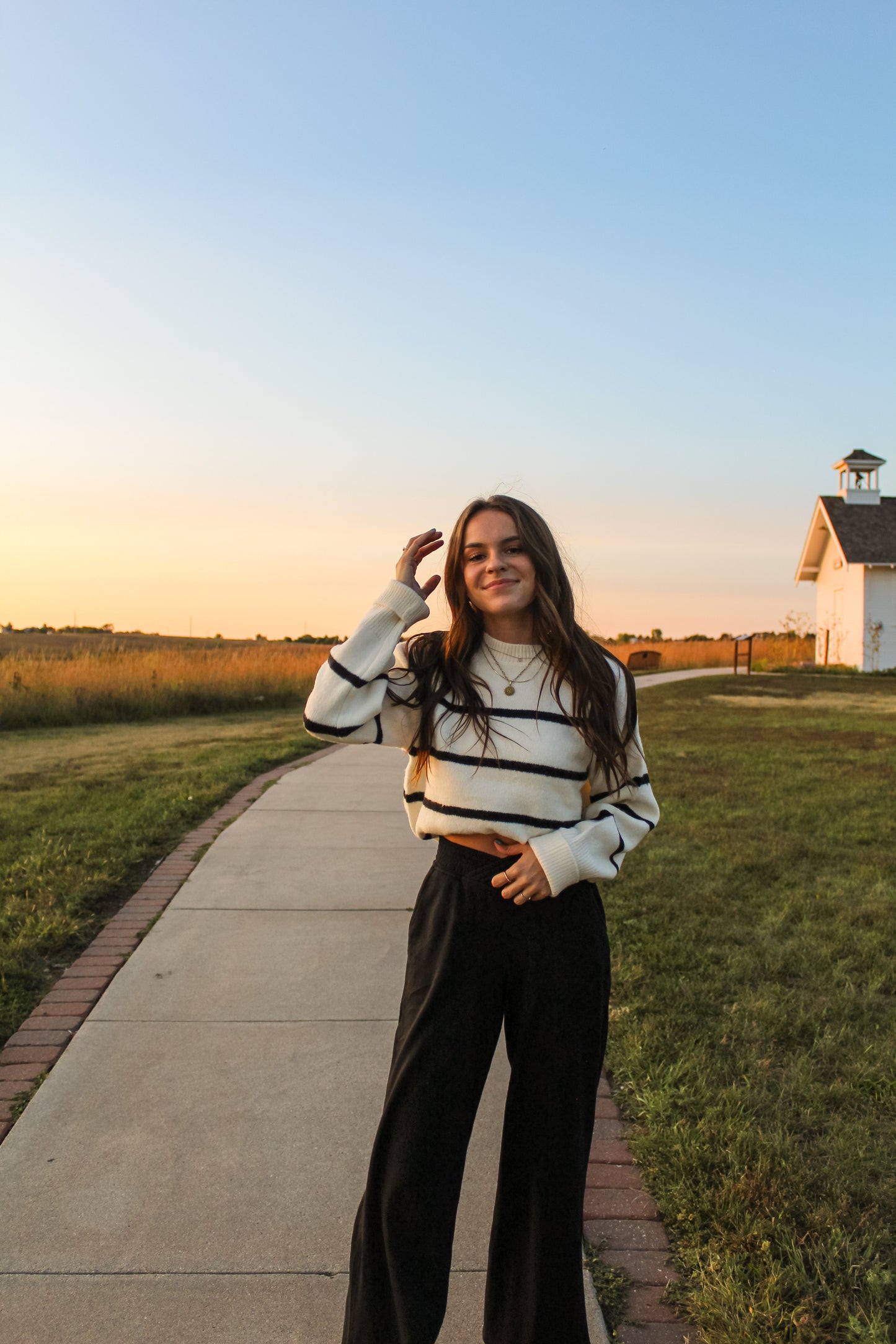 Maybelle Striped Sweater