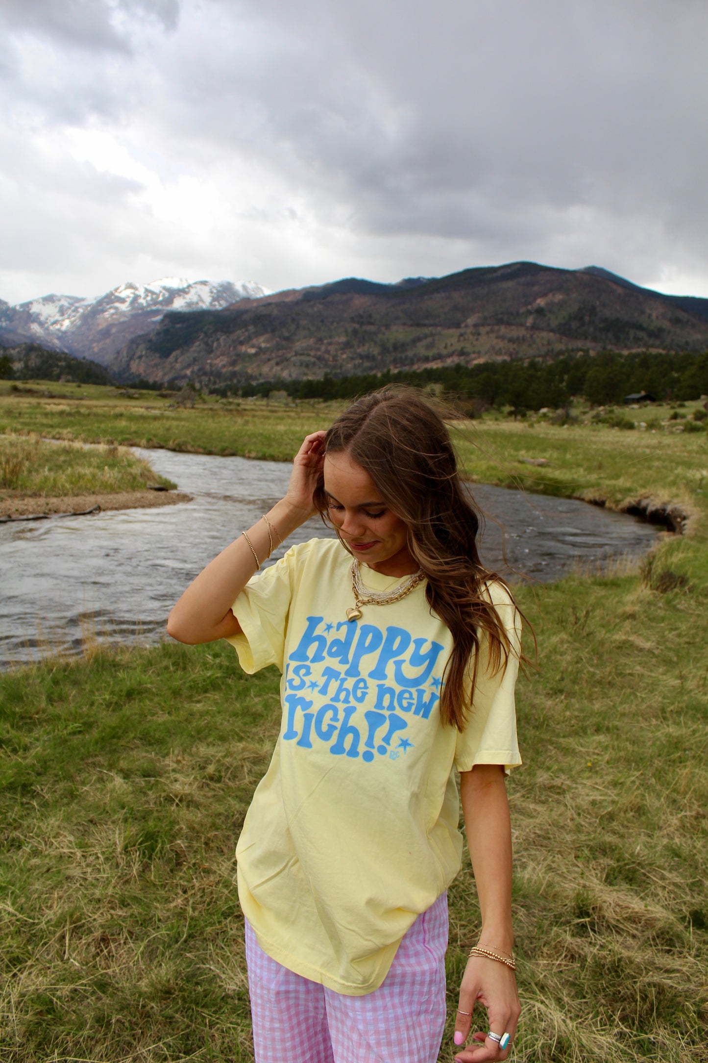 Happy is the New Rich Tee
