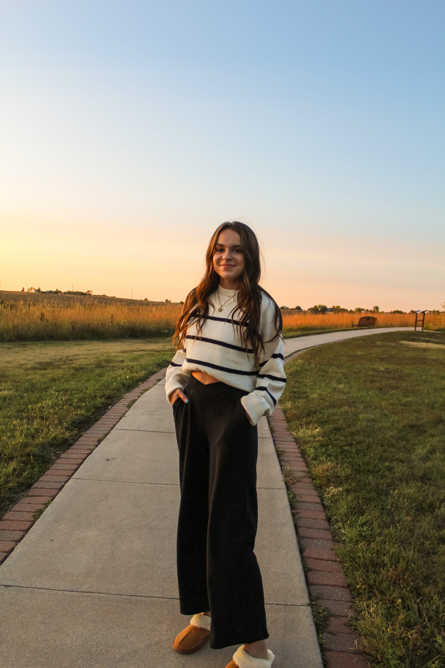 Maybelle Striped Sweater