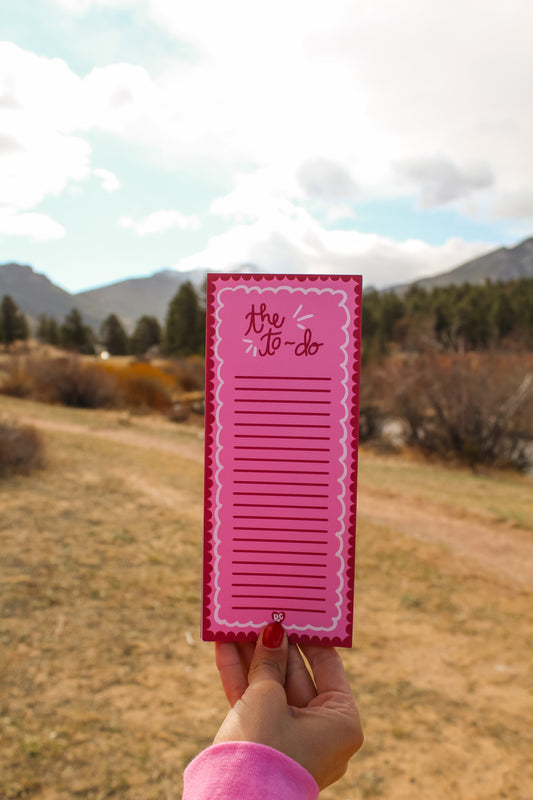 Berry To-Do Notepad