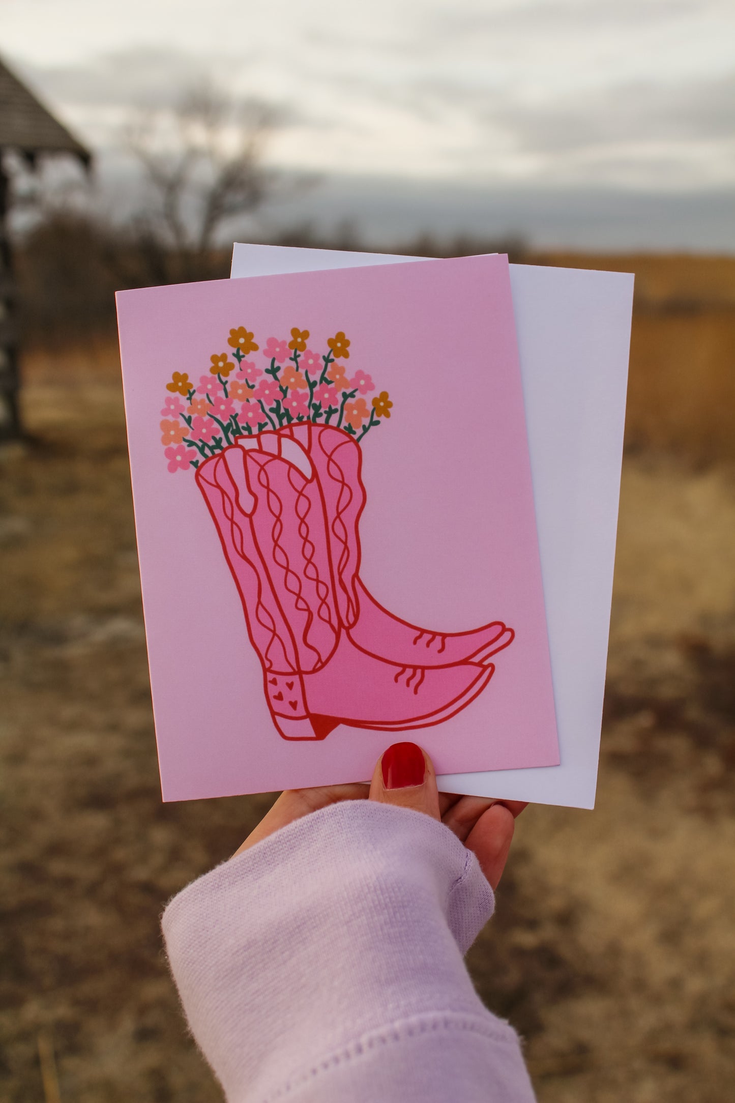 Walkin' Boots Card