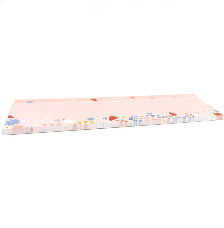 Strawberry Weekly Layout Notepad