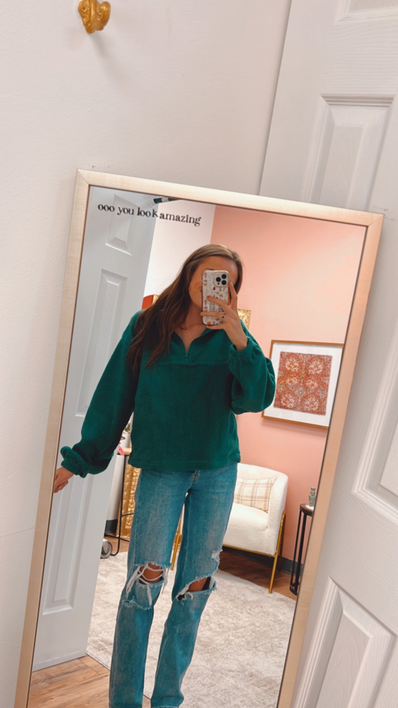 Evergreen Quarter Zip