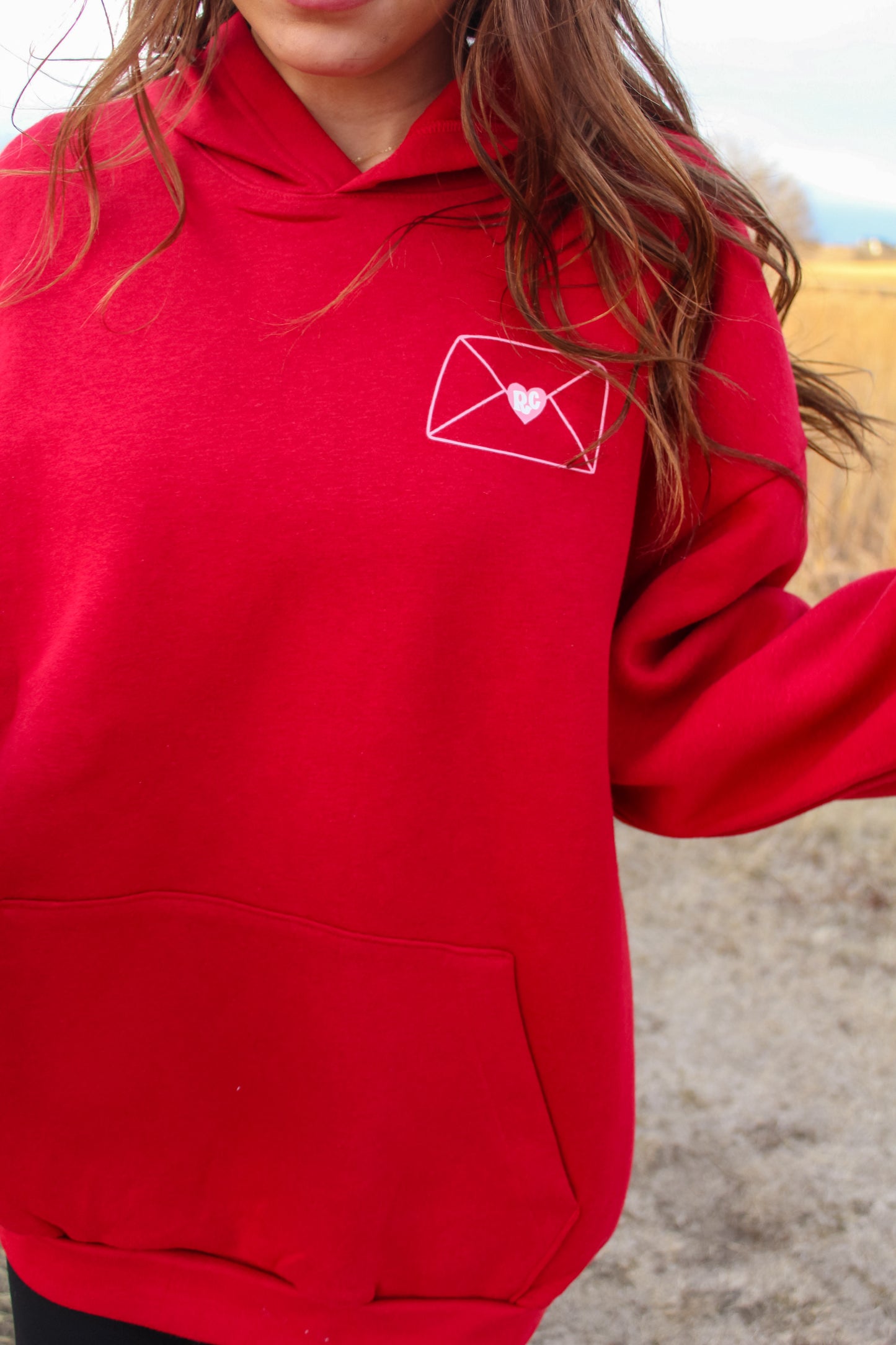 Tell Your People You Love Them Hoodie Red