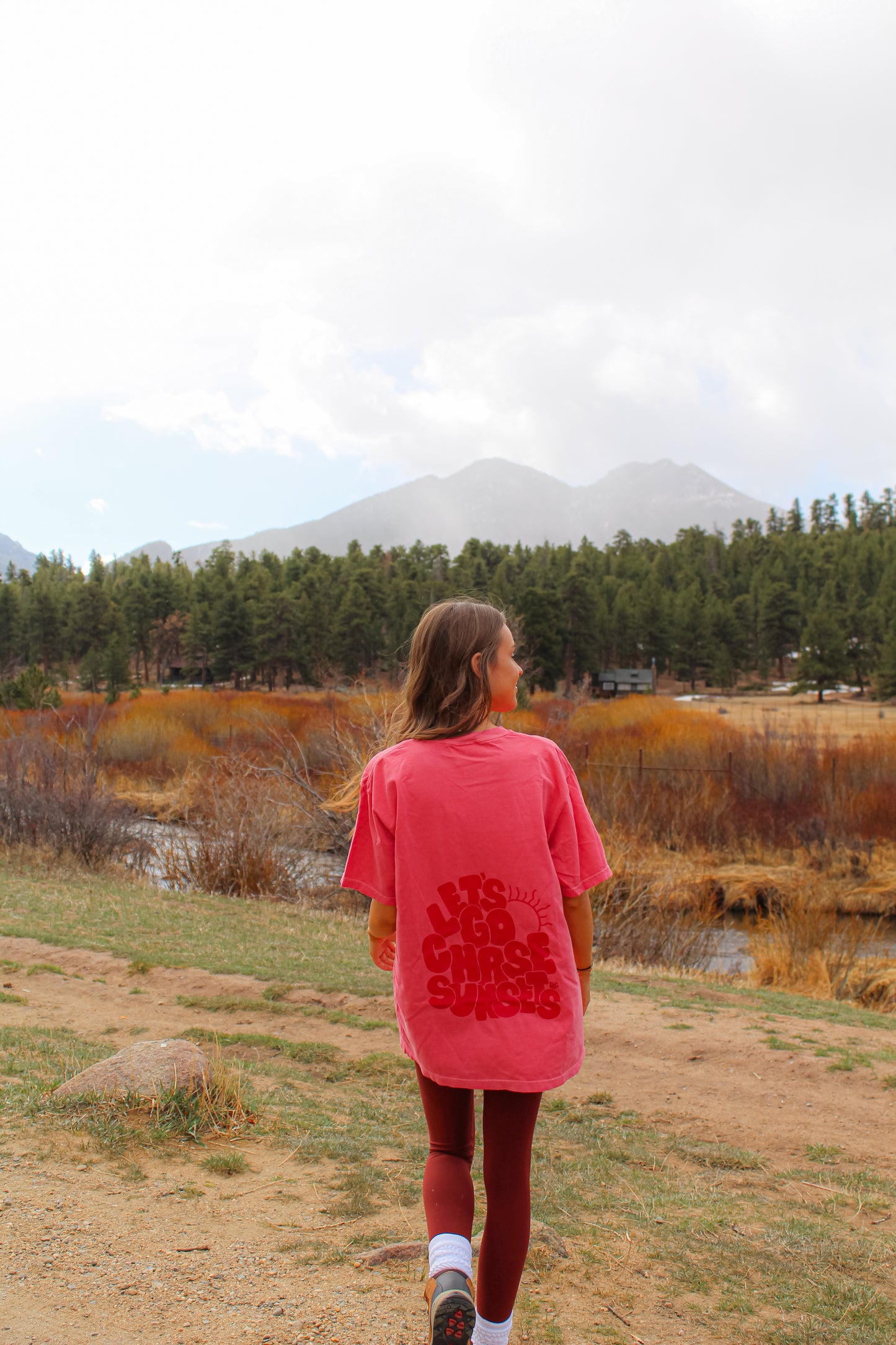 Sunset Chasin Watermelon Tee