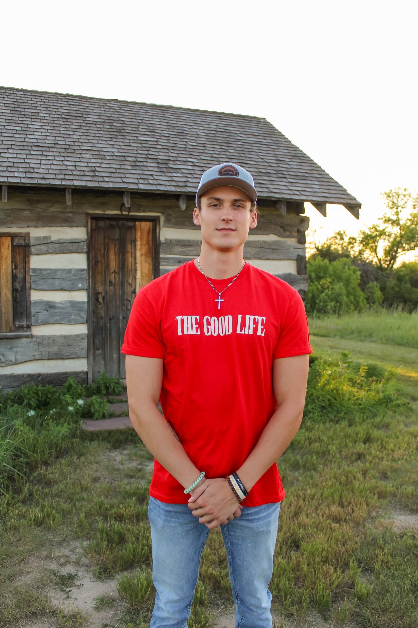 The Good Life Red Tee