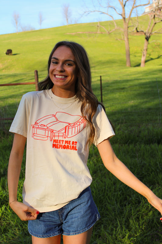 Meet Me at Memorial Tee Ivory