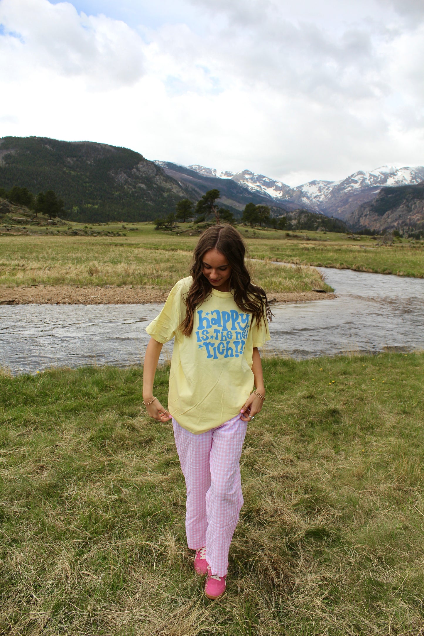 Happy is the New Rich Tee