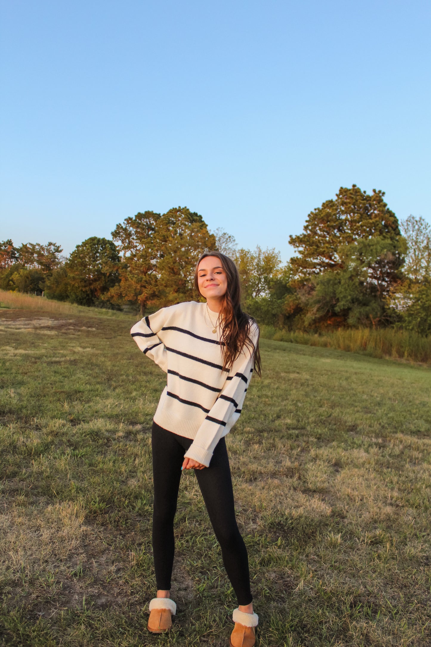 Maybelle Striped Sweater