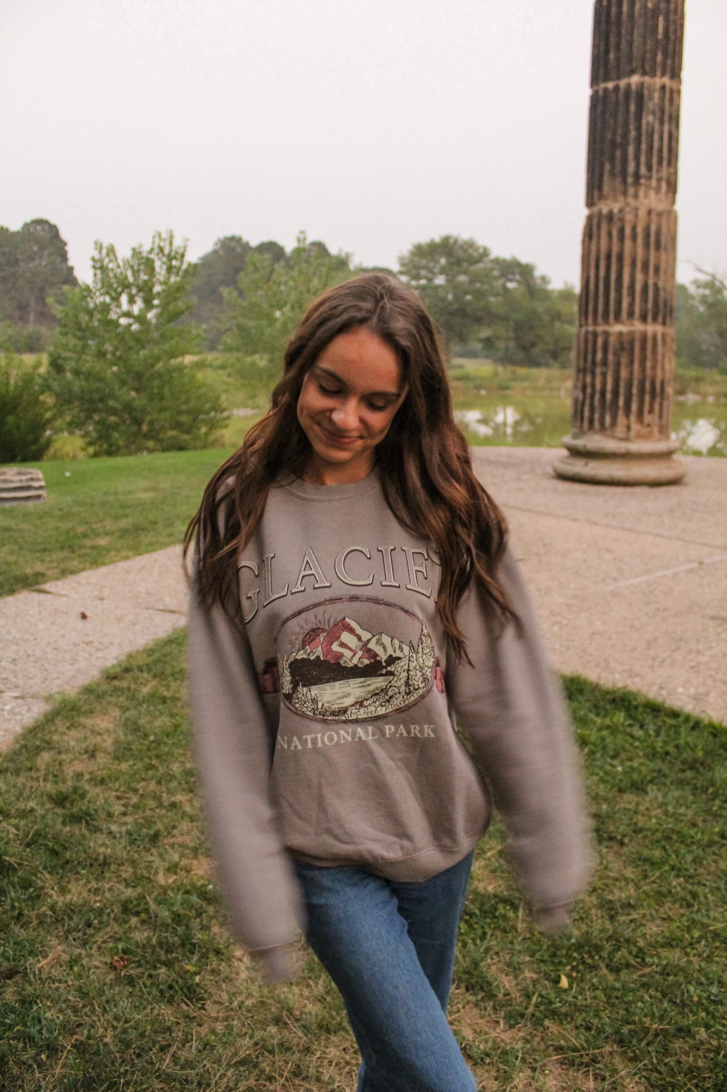 Glacier Vintage Crewneck Sweatshirt