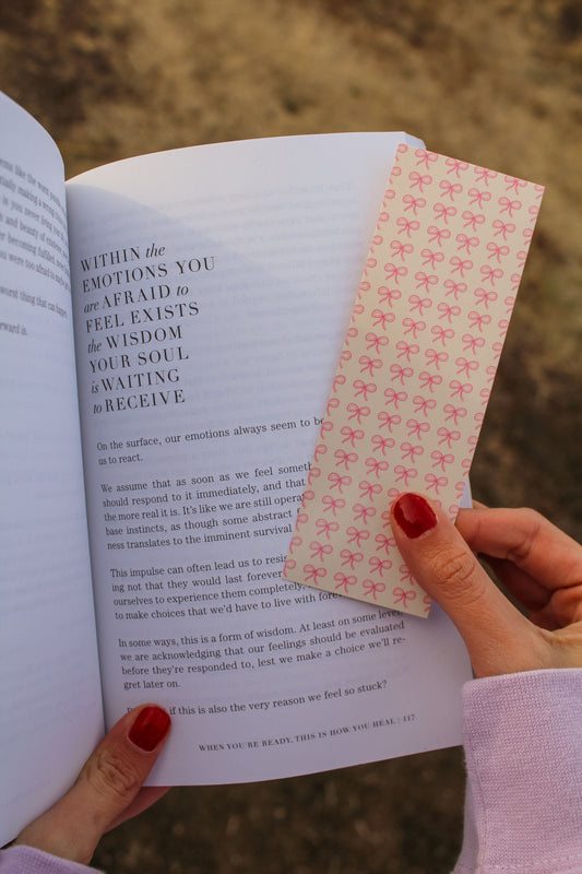 Bows Bows Bows Bookmark
