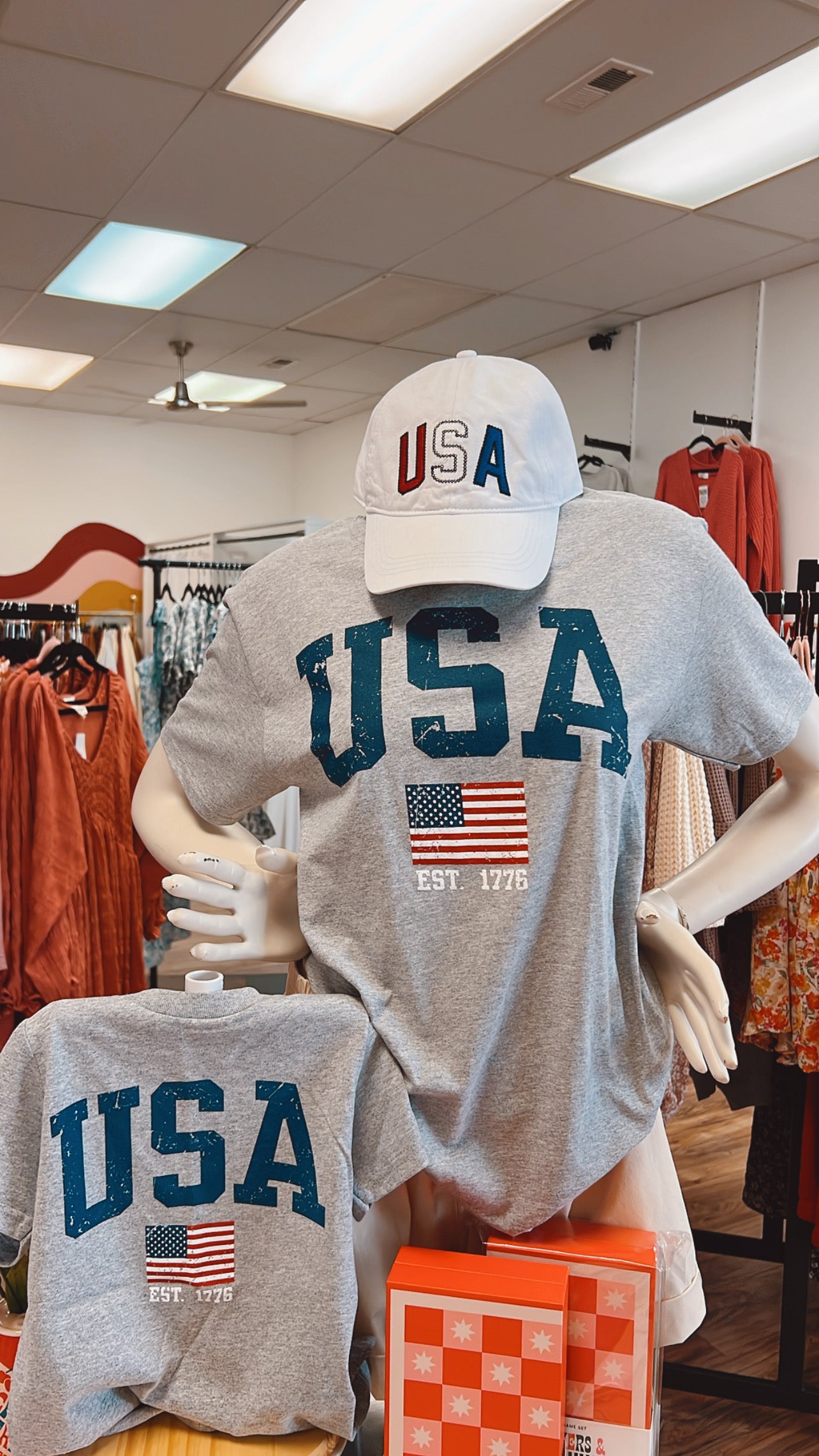 Kids USA Tee