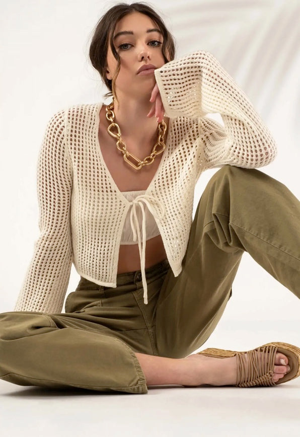 Cara Crochet Top