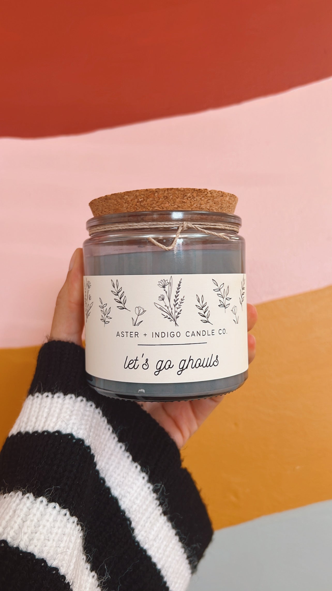 Let's Go Ghouls Candle