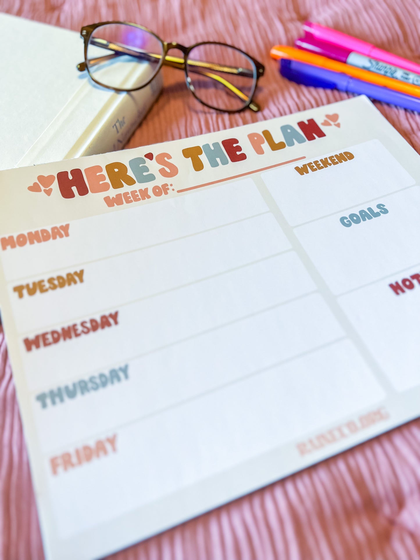 The Weekly Lookout Notepad