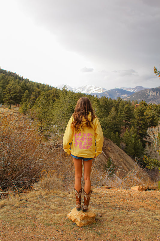 Tell Your People You Love Them Hoodie Yellow