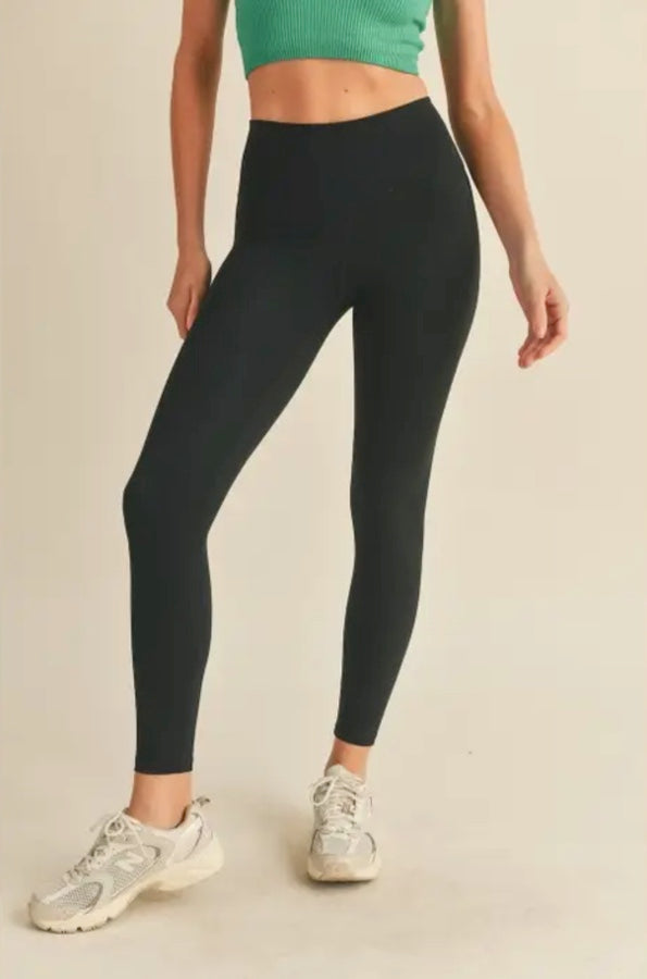 Black Aligned Leggings