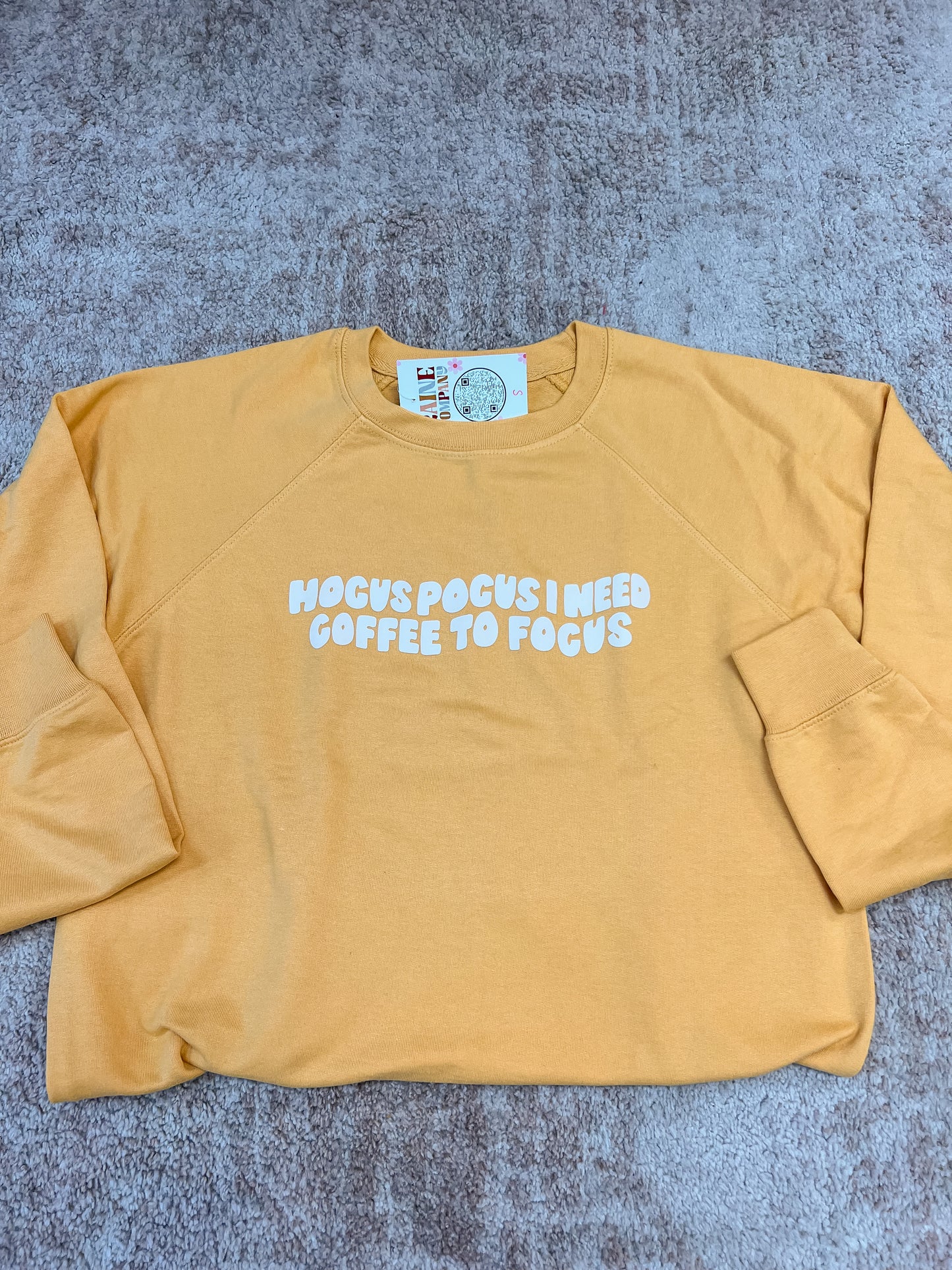 Hocus Pocus I Need Coffee To Focus Crew