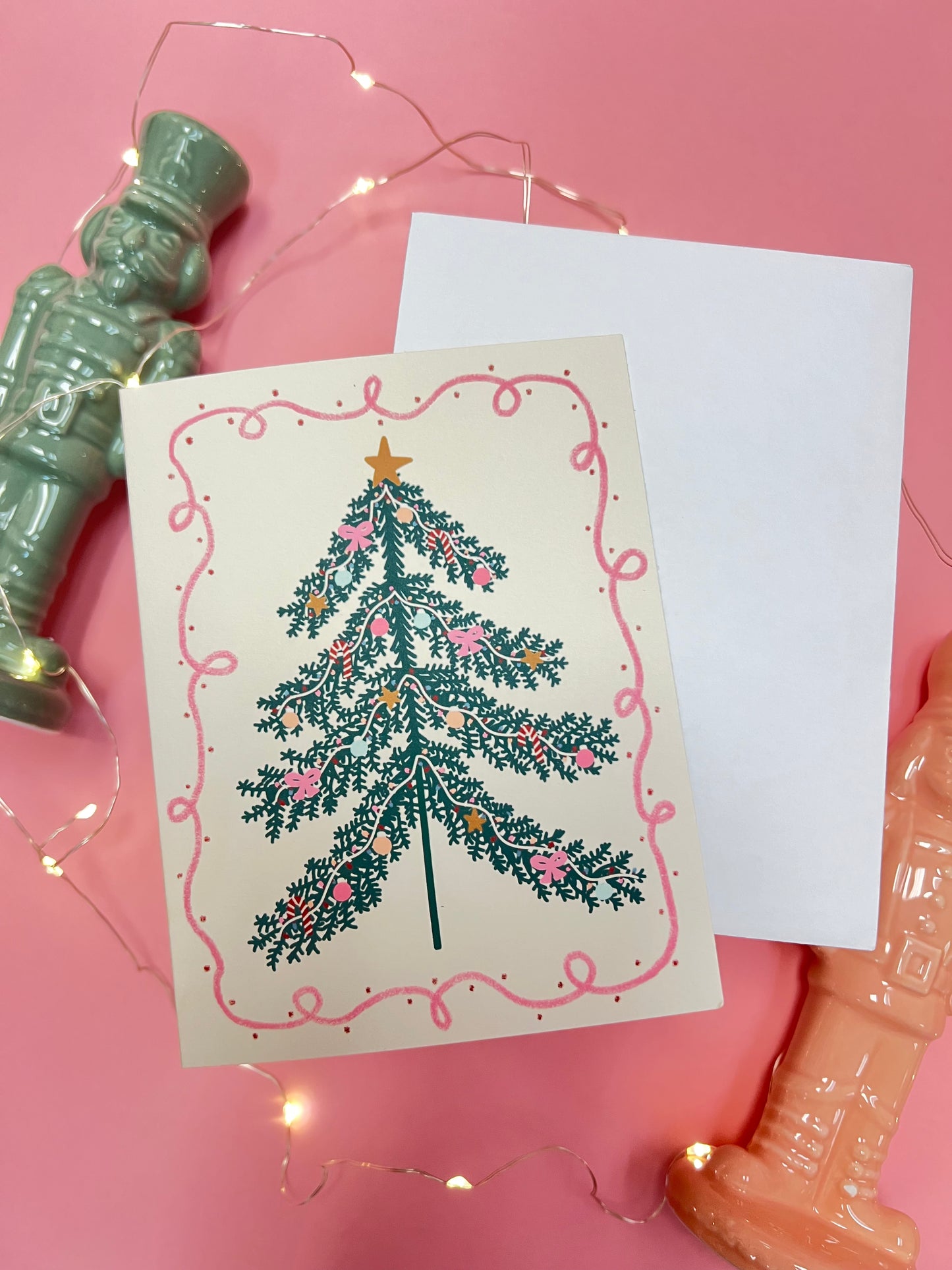 Festive Christmas Tree Holiday Card