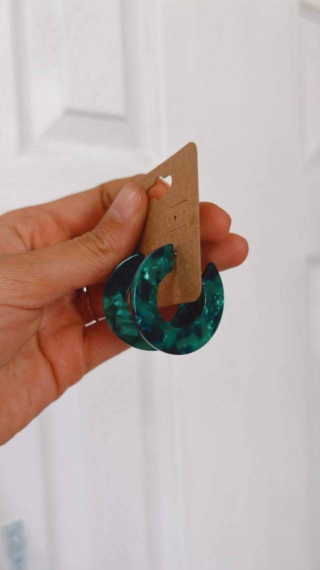 Emerald Earrings