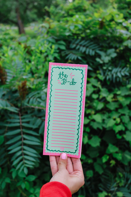Mint To-Do Notepad