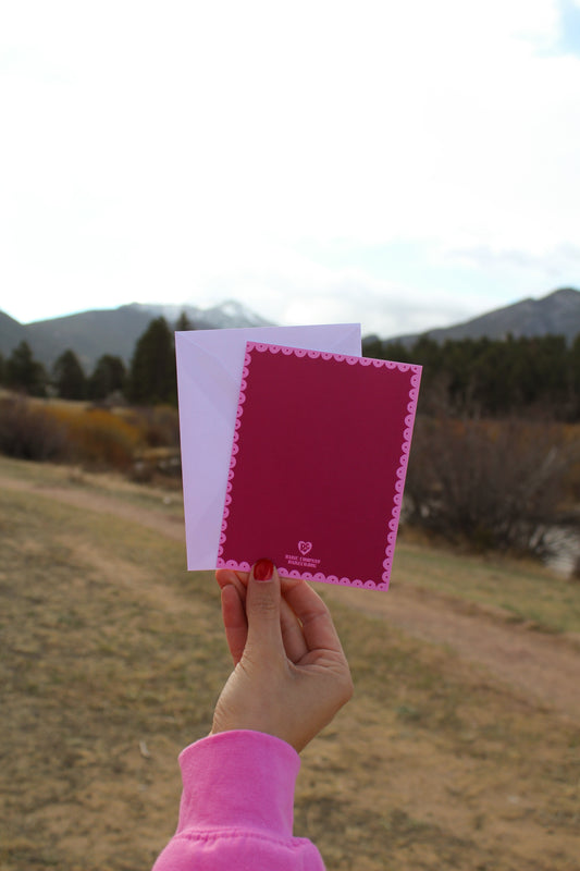 Happy Birthday Fun Card Pink