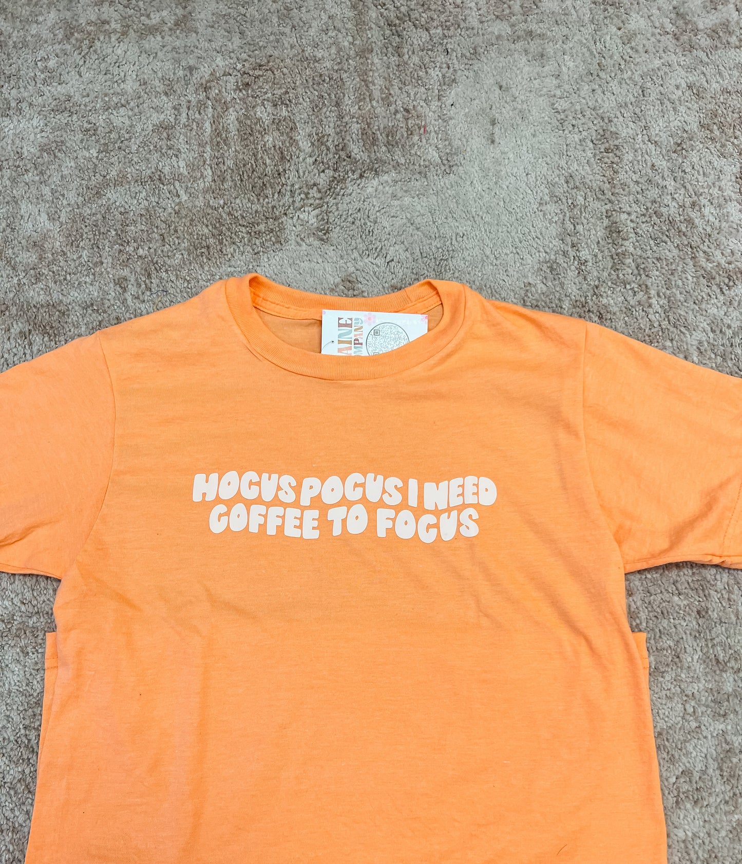 Hocus Pocus I Need Coffee To Focus Tee