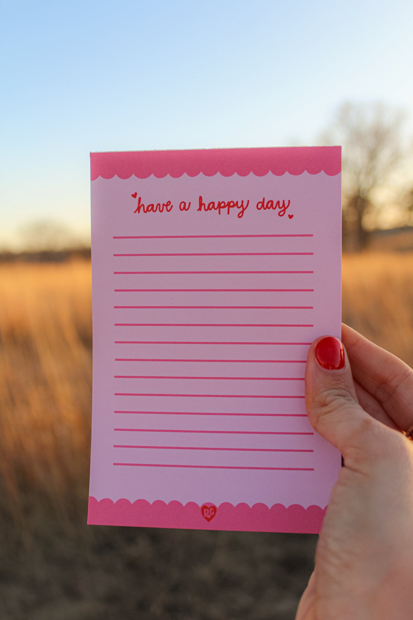 Happy Day Notepad