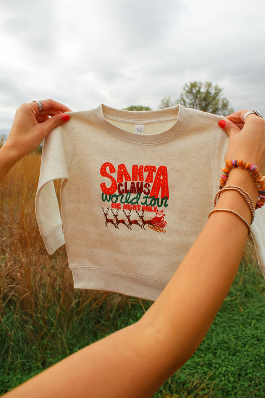 Kids Santa Claus World Tour Crew