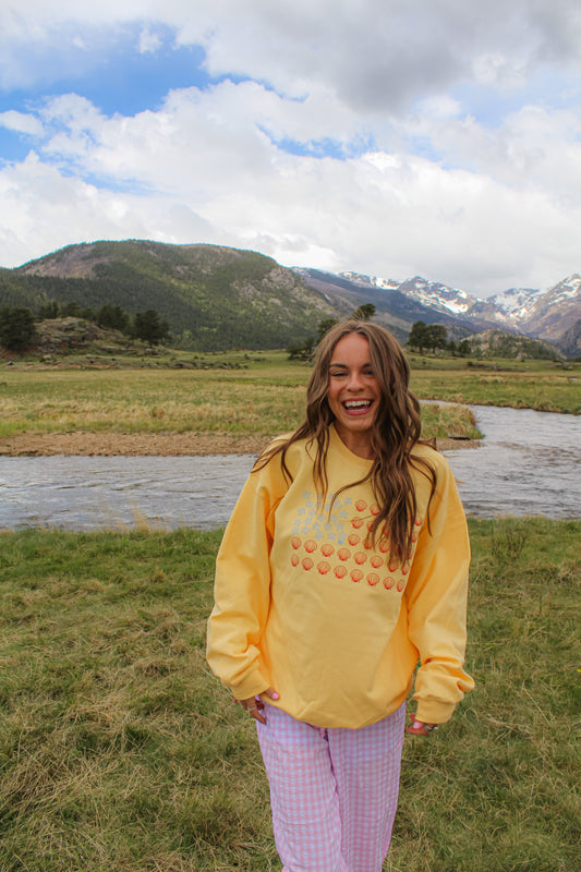 Starshell Stripes Butter Crew