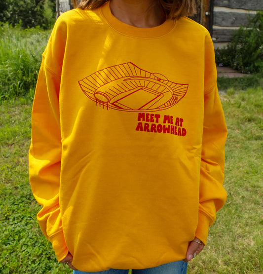 Meet Me at Arrowhead Crew Gold