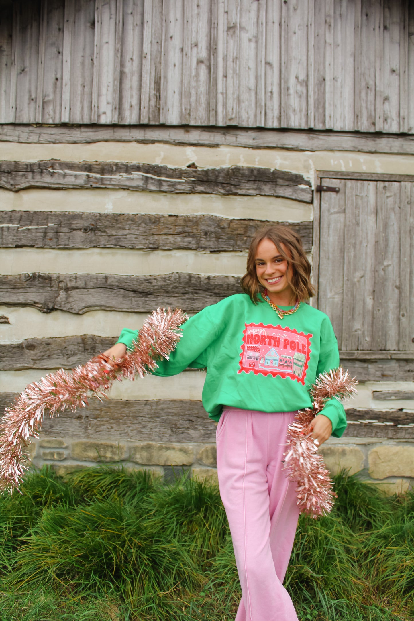 North Pole Stamp Kelly Crew