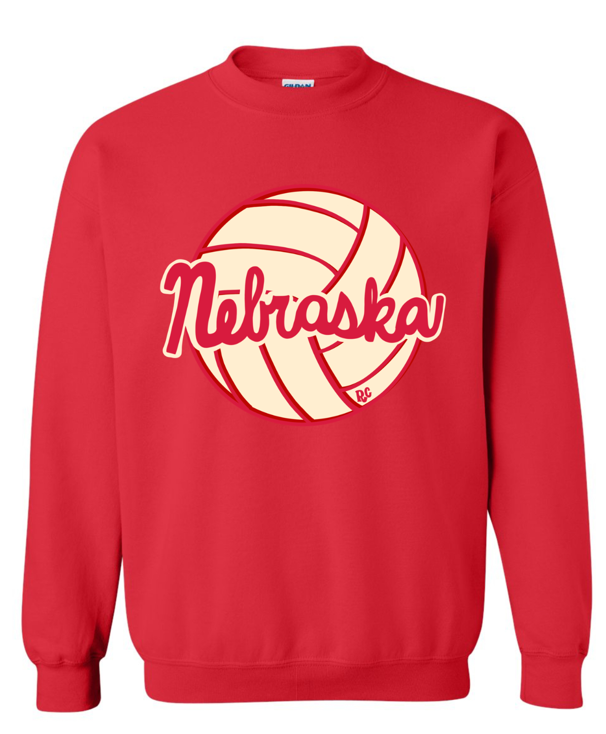 Volleyball Crew Red
