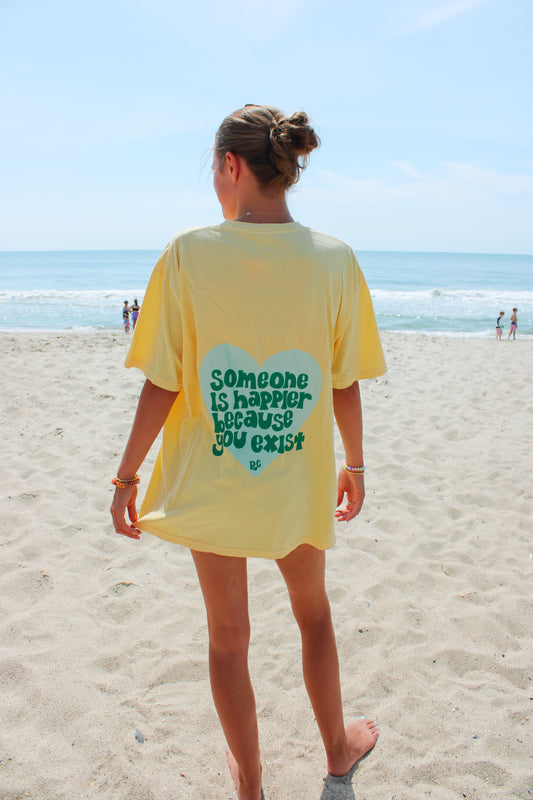 Someone is Happier Butter Tee