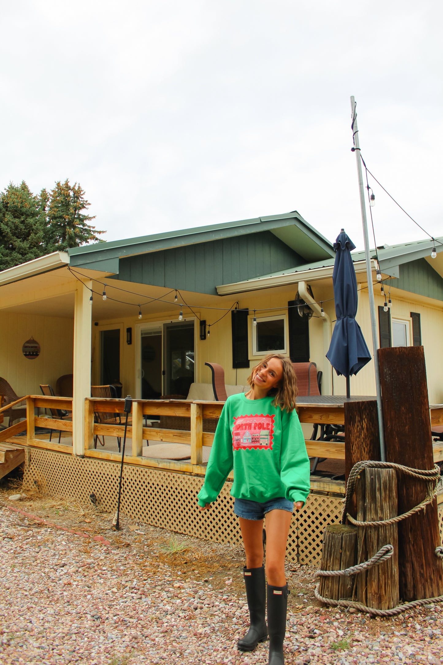 North Pole Stamp Kelly Crew